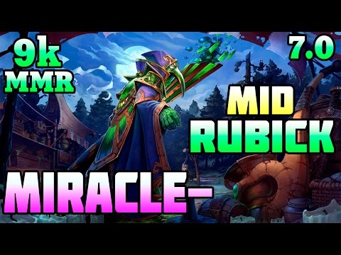Liquid Miracle- Mid RUBICK Gameplay | Grand Magus! NEW Patch 7.00 - Dota 2