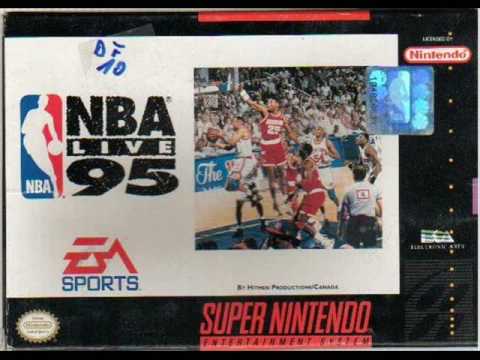 NBA Live 95 Super Nintendo