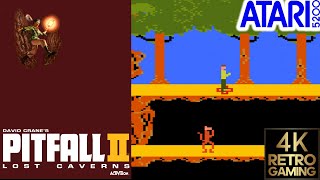 Pitfall 2 Atari 5200 4k 60fps Longplay