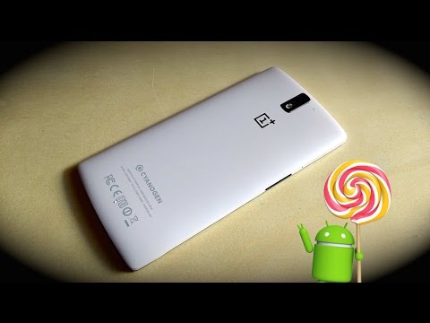 Android Lollipop en OnePlus One