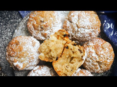 Christmas Stollen Muffins