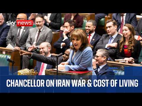 Rachel Reeves sets out plans to tackle Iran war-driven price hikes
