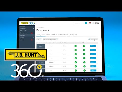 Carrier 360 Tracking Invoices