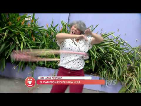 Sesión de entrenamiento de Hula Hula