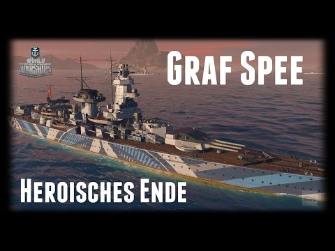 Let's Play World of Warships | Graf Spee | Heroisches Ende [ Gameplay  - German - Deutsch ]