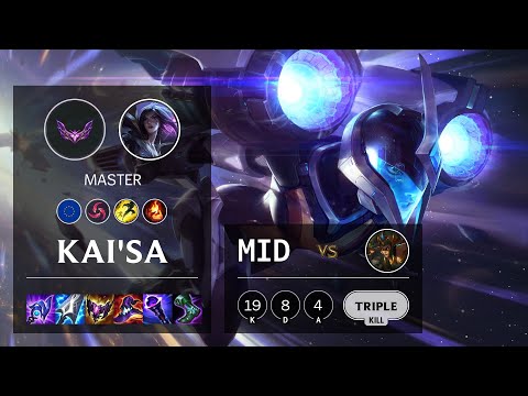Kai'Sa Mid vs Cassiopeia - EUW Master Patch 12.5