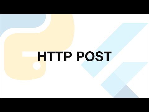 Connecting Flutter And Python Using Http Post