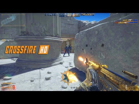 CrossFire HD CFHD - AK 47 Golden Wing Skin Team Deathmatch ACE Gameplay - CBT3