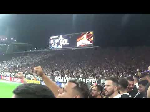 CORINTHIANS 2X0 BARCELONA | Gols filmados da arquibancada
