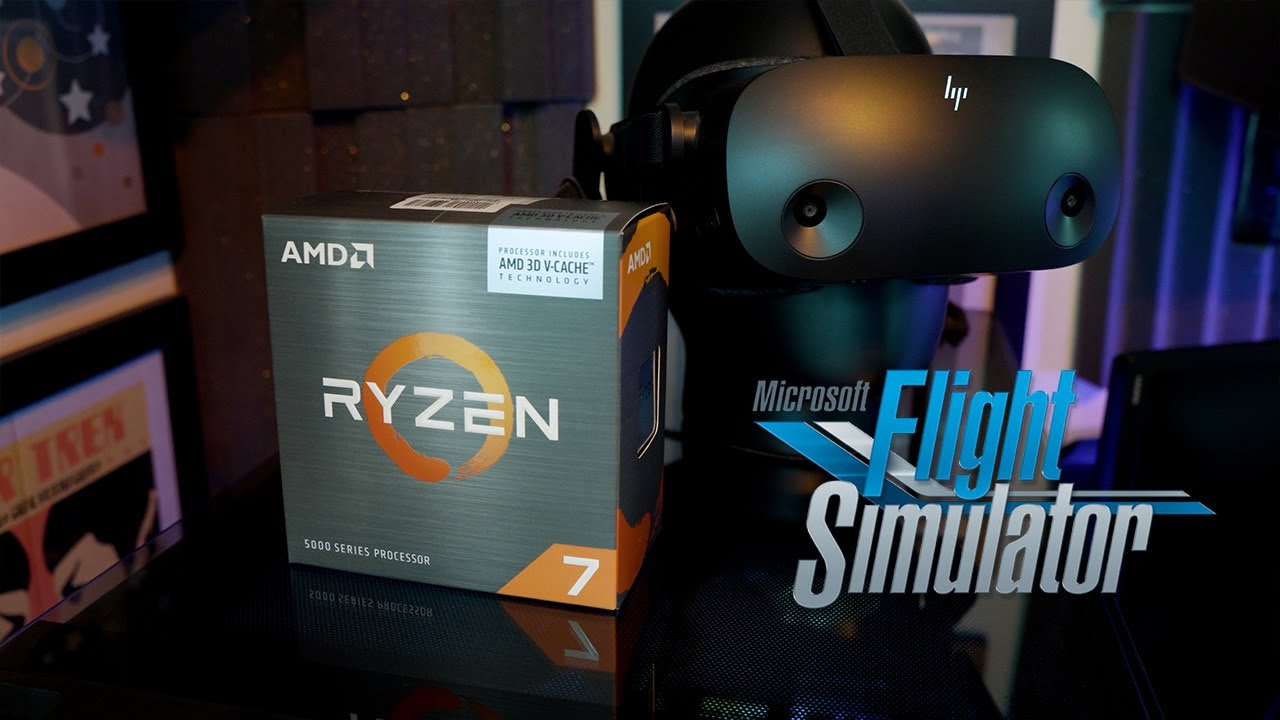 Does the RYZEN 5800x3D improve VR performance in MSFS?