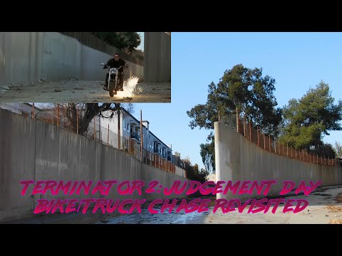 "Terminator 2: Judgment Day" Canal Chase Filming Locations - Then & Now