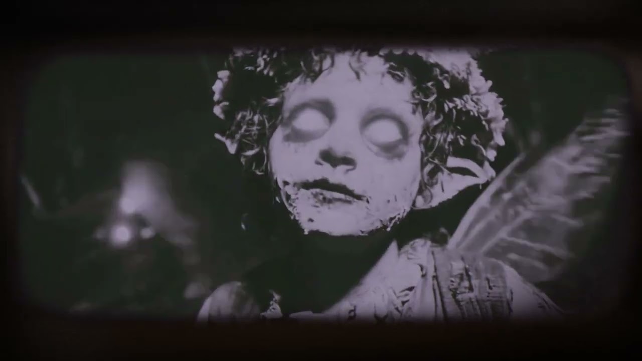 The Endless Descent Halloween Window Projection