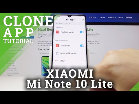 How to Clone Apps in Xiaomi Mi Note 10 Lite - Enable Dual Apps Feature