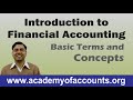 1 Basic Introduction Of Financial Accounting
