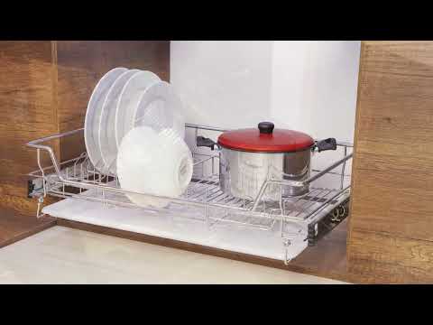 Canasta Premium Platero 80 y 90 cm | Tutorial de instalación – #rejiplas #herrajes #cocina