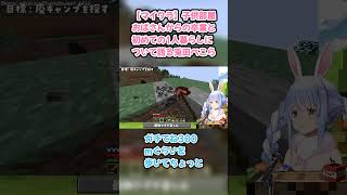 【マイクラ】子供部屋おばさんからの卒業と初めての1人暮らしについて語る兎田ぺこら #兎田ぺこら #ぺこら切り抜き #ホロライブ #Minecraft #hololive #切り抜き