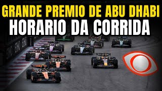 F1 2025 - GP DE ABU DHABI - CORRIDA E GRID DE LARGADA - FORMULA 1