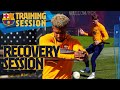 AMAZING BALL CONTROL FREESTYLE FROM ALVES & ABDE IN POST NAPOLI TRAINING ??