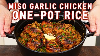 Got Miso? Try This Miso Garlic Chicken One-Pot Rice That Can Feed Your Whole Family!