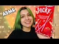 ASMR STRAWBERRY POCKY STICKS