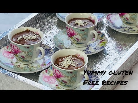 How To Make Chocolate Pudding From Scratch Recipe | Gluten Free chocolate dessert | Gluten Free