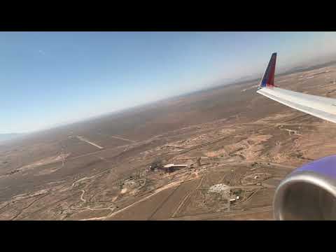 Southwest Boeing 737-700 Flight 1369 Takeoff from Albuquerque International Sunport (KABQ)