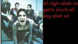 Buckcherry- Too Drunk with lyrics