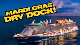 Carnival Mardi Gras Dry Dock