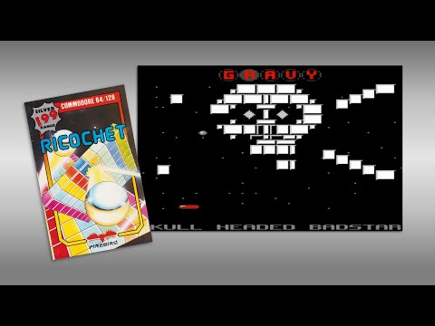 The Silverbird Selection Game Review - Ricochet (Commodore 64)