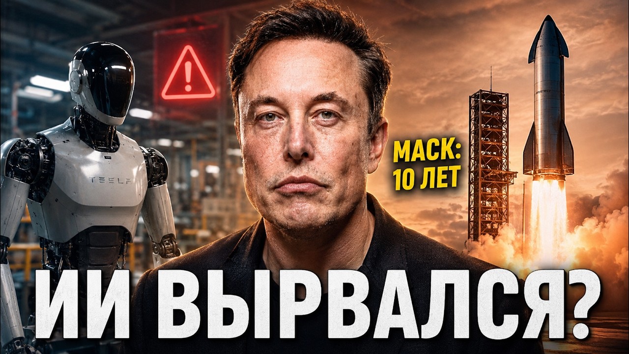 ЭТО УЖЕ НАЧАЛОСЬ: ИИ обманывает людей, роботы заменяют нас, Маск предупрежда?