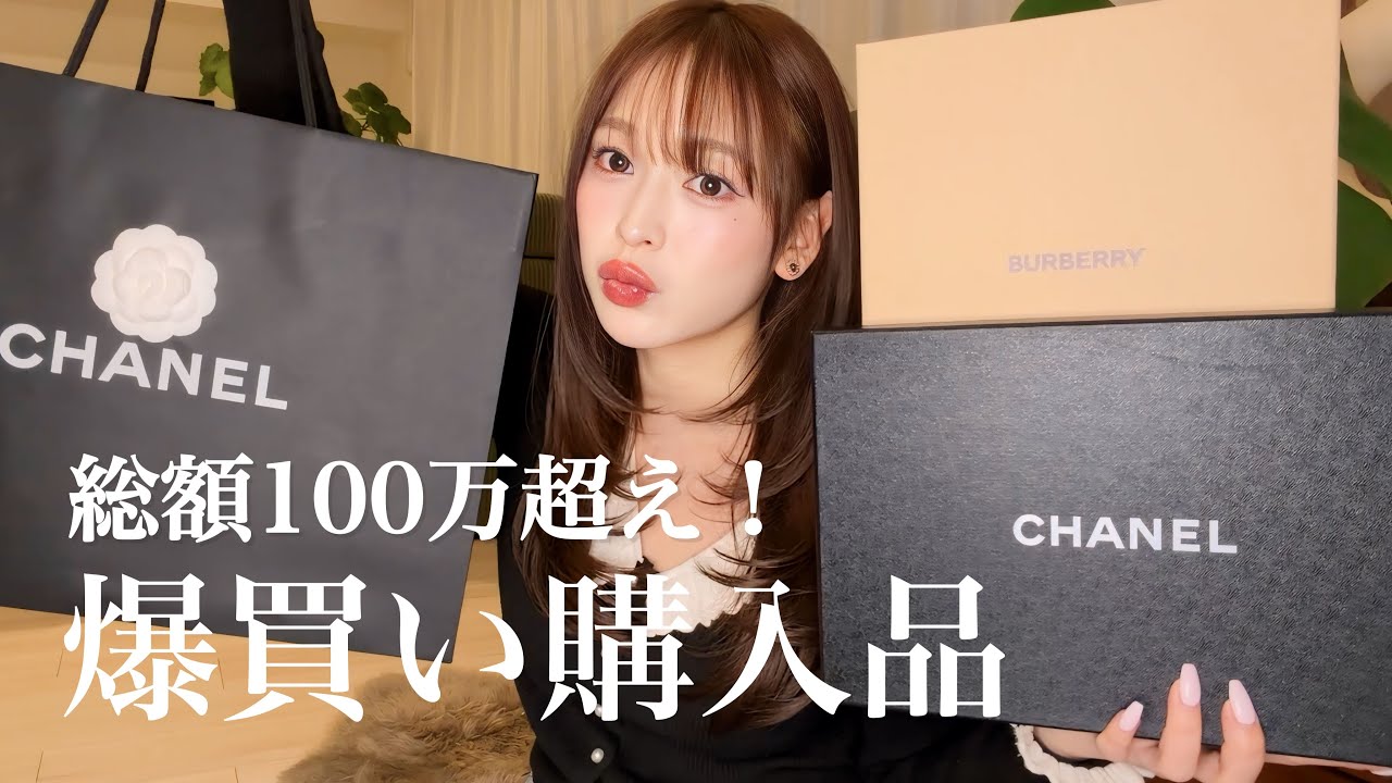 【購入品】総額100万越え❗️爆買いしたから紹介する❤️