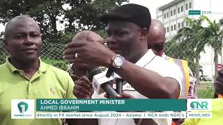 Ahmed Ibrahim SATISFIED With Progress After National Clean-Up Exercise
