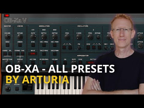 Arturia OB-Xa V - FULL PRESET RUN