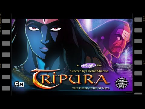 TRIPURA - The Three Cities of Maya: A Mesmerizing Hindi Animated Adventure Movie