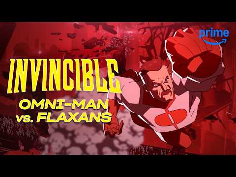 Omni-Man vs. The Flaxans | Invincible | Clip | Prime Video