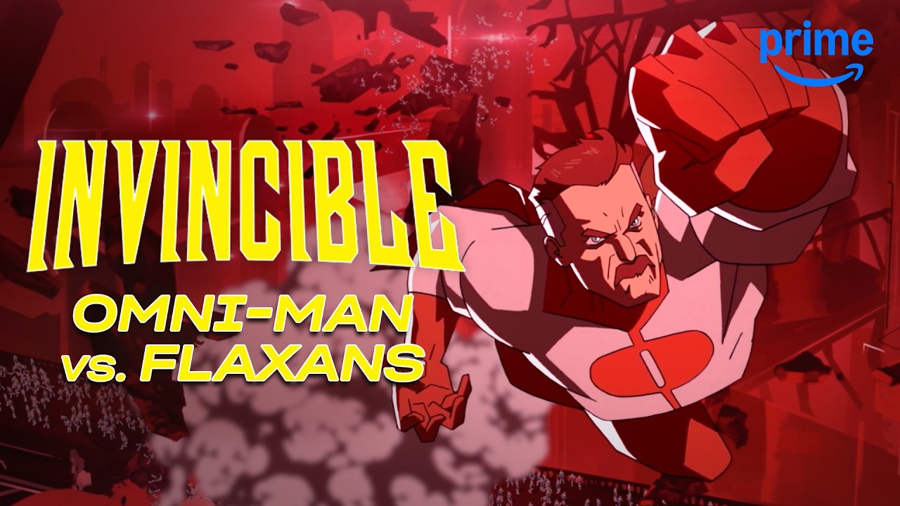 Omni-Man Obliterates the Flaxans | Invincible | Clip | Prime Video