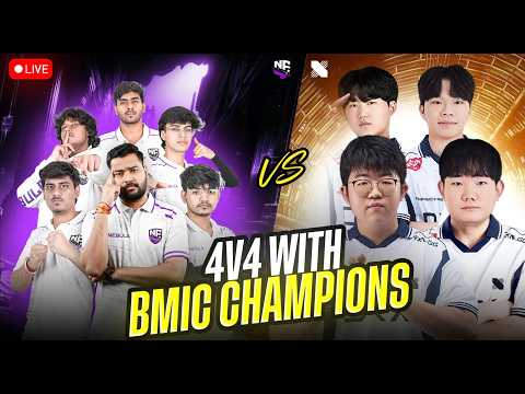 LIVE 4 V 4 with DRX | Nebula Aadi 💜