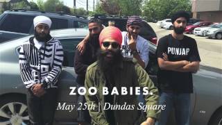 DesiFest Promo | Zoo Babies Live at Dundas Square May 25th (Toronto)