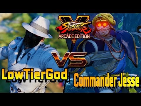 SFV/SF5 AE ☆ LowTierGod (G) VS  Commander Jesse (Dhalsim) Street fighter V Arcade edition