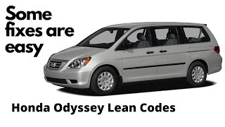 Honda Odyssey Lean Codes - Cracked Intake Tube - Easy DIY Replacement - P0171 P0174