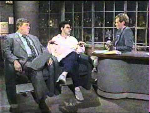 John Candy & Eugene Levy on Letterman, 8/13/86