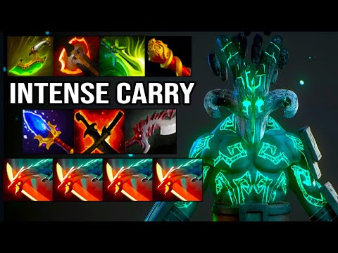 INTENSE OMNISLASH [ Juggernaut ] EXTREME BATTLE - FULL TEAM FIGHT - DOTA 2 GAMEPLAY