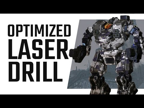 The optimized Laser Drill Hellbringer - Mechwarrior Online The Daily Dose #311