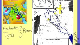 Mesopotamia Map Only