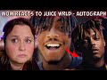 My MOM Reacts To Juice WRLD Autograph On My Line Music Video