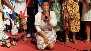 EXLUSIVE!! MOESHA BODUONG WEEPS AS SHE GIVES HER LIFE TO CHRIST