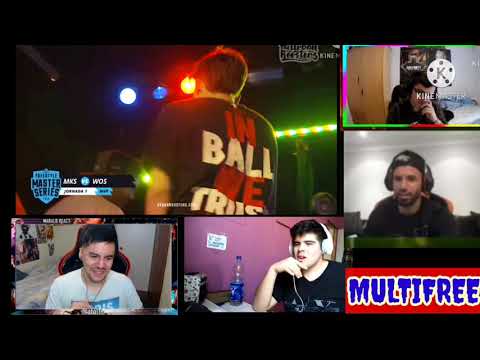MINUTAZO DE WOS!!! 🤯😱/ WOS VS MKS 🔥🔥 FMS ARGENTINA / MULTIRREACCIÓN 😎