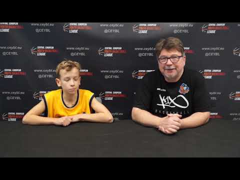 CEYBL - Tournament Wroclaw, press conference WKK Wroclaw - Mitteldoutsche Basketball Academi