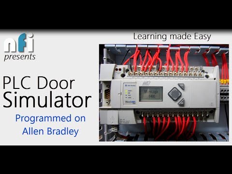 Logix Pro- PLC Door Simulator - Allen Bradley Video