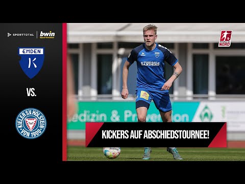 Kampf um Klassenerhalt für Holstein-Nachwuchs | Kickers Emden - Holstein Kiel II | Regionalliga Nord